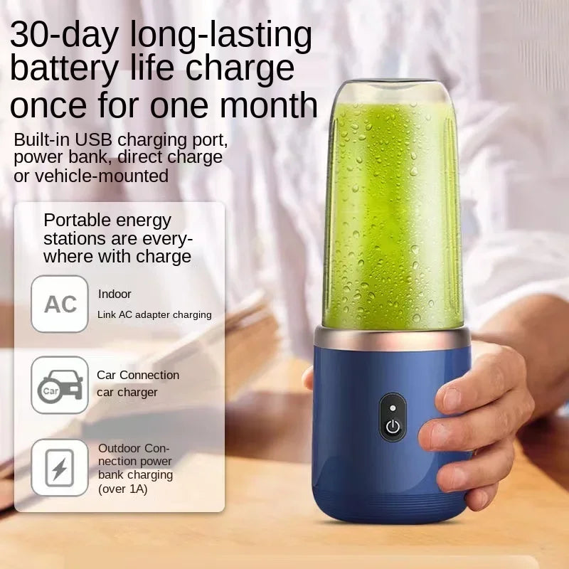 Rechargeable Mini Blender – On-the-Go Smoothie Maker