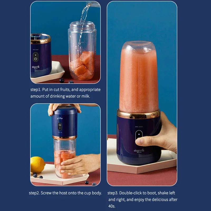 Rechargeable Mini Blender – On-the-Go Smoothie Maker