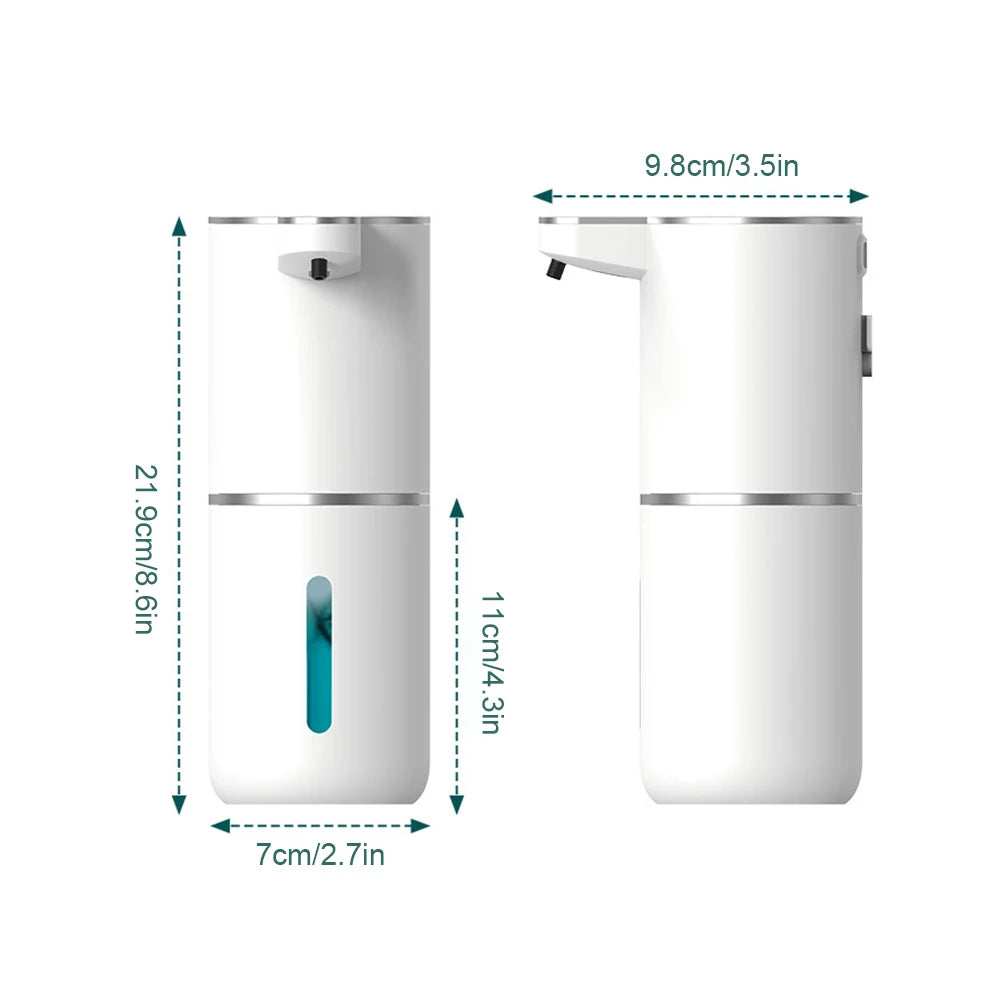 Touchless Automatic Foam Soap Dispenser – USB Rechargeable (380ml)
 Adjustable Foam Smart Sensor Soap Dispenser Large Capacity for Bathroom Kitchen